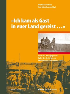 cover image of 'Ich kam als Gast in euer Land gereist...'